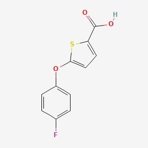5-(4-Fluorophenoxy)thiophene-2-carboxylic acid