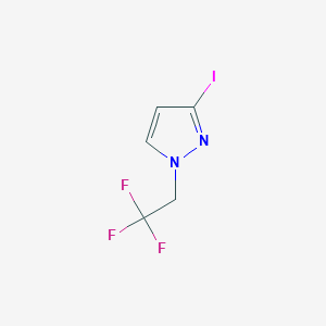 3-Iodo-1-(2,2,2-trifluoro-ethyl)-1H-pyrazole
