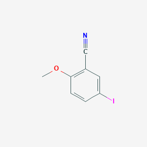 molecular formula C8H6INO B2611167 5-Iodo-2-methoxybenzonitrile CAS No. 677777-44-5; 933672-32-3