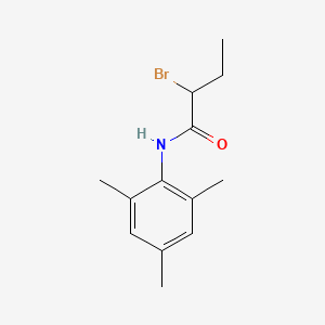 molecular formula C13H18BrNO B2611176 2-溴-N-间甲苯基丁酰胺 CAS No. 42276-56-2