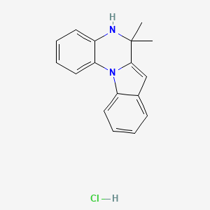 6,6-Dimethyl-5,6-dihydroindolo[1,2-a]quinoxaline hydrochloride