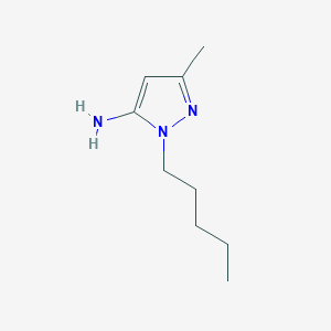 3-methyl-1-pentyl-1H-pyrazol-5-amine