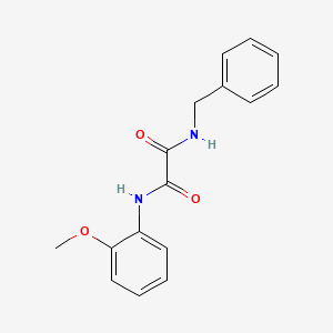 molecular formula C16H16N2O3 B2611300 N-benzyl-N'-(2-methoxyphenyl)ethanediamide CAS No. 356077-54-8