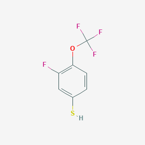 3-Fluoro-4-(trifluoromethoxy)thiophenol