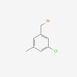 molecular formula C8H8BrCl B2611322 1-(溴甲基)-3-氯-5-甲苯 CAS No. 62358-81-0