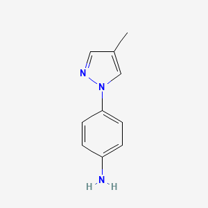 4-(4-Methyl-1H-pyrazol-1-YL)aniline