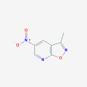 3-Methyl-5-nitro-[1,2]oxazolo[5,4-b]pyridine