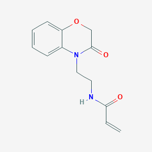 N-[2-(3-Oxo-1,4-benzoxazin-4-yl)ethyl]prop-2-enamide