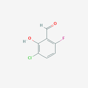 3-Chloro-6-fluoro-2-hydroxybenzaldehyde