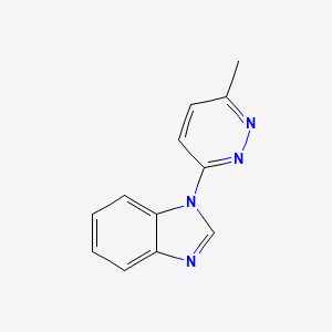 1-(6-Methylpyridazin-3-yl)benzimidazole