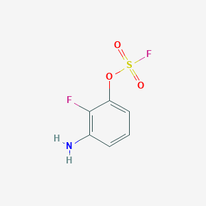 1-Amino-2-fluoro-3-fluorosulfonyloxybenzene