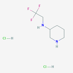 N-(2,2,2-Trifluoroethyl)piperidin-3-amine dihydrochloride
