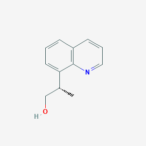(2S)-2-Quinolin-8-ylpropan-1-ol