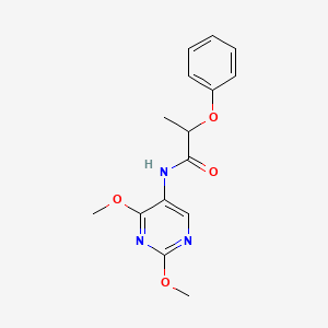 N-(2,4-dimethoxypyrimidin-5-yl)-2-phenoxypropanamide