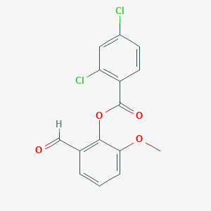 2-Formyl-6-methoxyphenyl 2,4-dichlorobenzoate