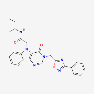 1-methyl-4-({2-[4-(4-methylphenyl)-1,3-thiazol-2-yl]-1H-pyrrol-1-yl}acetyl)piperazine