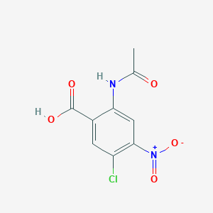 2-Acetylamino-5-chloro-4-nitrobenzoic acid