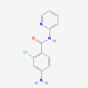 4-amino-2-chloro-N-(pyridin-2-yl)benzamide