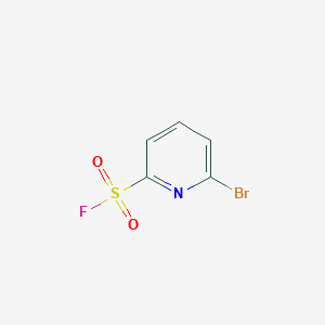 molecular formula C5H3BrFNO2S B2611807 6-Bromopyridine-2-sulfonyl fluoride CAS No. 1934413-84-9