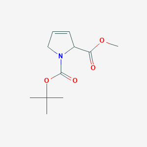 1-tert-butyl 2-methyl 2,5-dihydro-1H-pyrrole-1,2-dicarboxylate