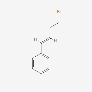 molecular formula C10H11Br B2611824 苯，[(1E)-4-溴-1-丁烯基]- CAS No. 7515-41-5