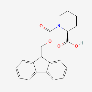 molecular formula C21H21NO4 B2611900 Fmoc-L-Pipecolic acid CAS No. 101555-63-9; 86069-86-5