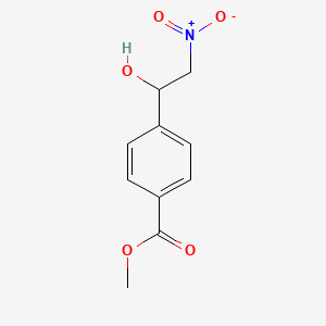 B2611923 Methyl 4-(1-hydroxy-2-nitroethyl)benzoate CAS No. 90923-10-7