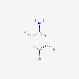 molecular formula C6H4Br3N B2611939 2,4,5-Tribromoaniline CAS No. 615-86-1