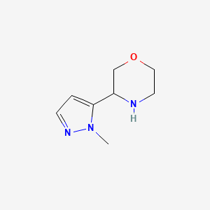 3-(1-methyl-1H-pyrazol-5-yl)morpholine