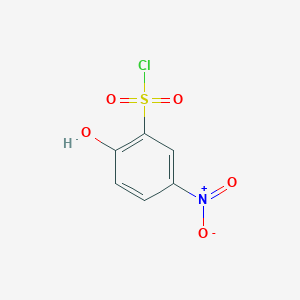 2-Hydroxy-5-nitrobenzene-1-sulfonyl chloride
