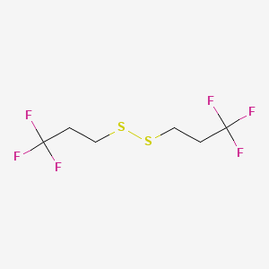 molecular formula C6H8F6S2 B2612141 Bis(3,3,3-trifluoropropyl) disulfide CAS No. 19756-81-1