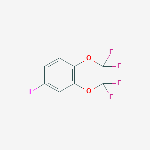 2,2,3,3-Tetrafluoro-6-iodo-1,4-benzodioxane