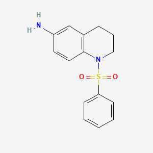 1-(Phenylsulfonyl)-1,2,3,4-tetrahydroquinolin-6-amine