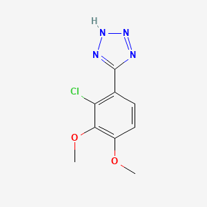 5-(2-chloro-3,4-dimethoxyphenyl)-2H-1,2,3,4-tetrazole