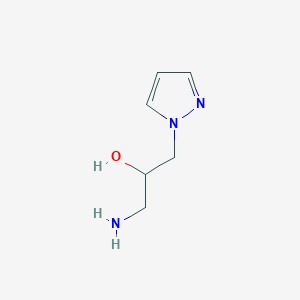 1-Amino-3-(1H-pyrazol-1-YL)propan-2-OL