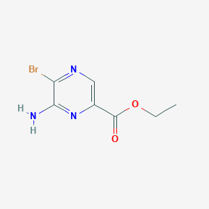 Ethyl 6-amino-5-bromopyrazine-2-carboxylate