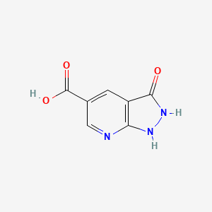 3-oxo-2,3-dihydro-1H-pyrazolo[3,4-b]pyridine-5-carboxylic acid