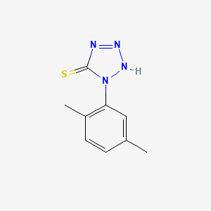 molecular formula C9H10N4S B2612835 1-(2,5-Dimethyl-phenyl)-1H-tetrazole-5-thiol CAS No. 326015-30-9