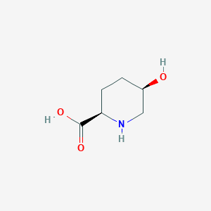 molecular formula C6H11NO3 B2612866 (2R,5R)-5-Hydroxypiperidine-2-carboxylic acid CAS No. 17027-45-1; 448964-01-0
