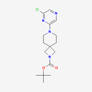 Tert-butyl 7-(6-chloropyrazin-2-yl)-2,7-diazaspiro[3.5]nonane-2-carboxylate