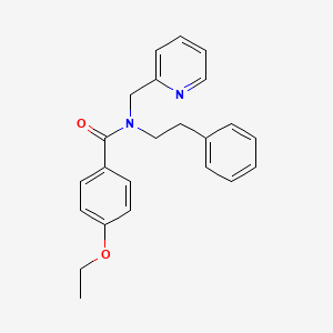 4-ethoxy-N-phenethyl-N-(pyridin-2-ylmethyl)benzamide