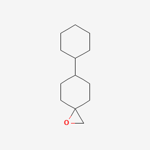 6-Cyclohexyl-1-oxaspiro[2.5]octane