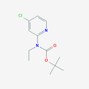 Tert-butyl N-(4-chloropyridin-2-yl)-N-ethylcarbamate