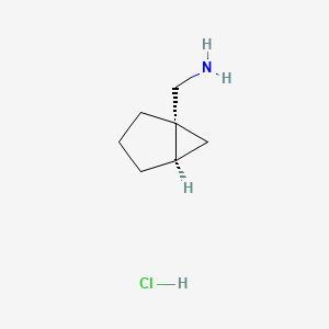[(1R,5R)-1-Bicyclo[3.1.0]hexanyl]methanamine;hydrochloride