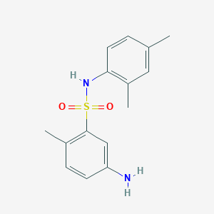 5-amino-N-(2,4-dimethylphenyl)-2-methylbenzene-1-sulfonamide