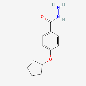 4-(Cyclopentyloxy)benzohydrazide
