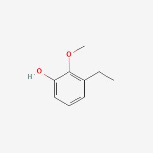 molecular formula C9H12O2 B2612960 3-乙基-2-甲氧基苯酚 CAS No. 97678-77-8