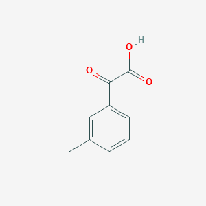 molecular formula C9H8O3 B2613036 (3-Methylphenyl)glyoxylic acid CAS No. 61560-94-9