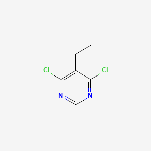 molecular formula C6H6Cl2N2 B2613229 4,6-Dichloro-5-ethylpyrimidine CAS No. 53967-81-0