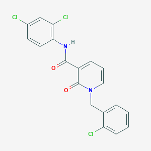 1-(2-chlorobenzyl)-N-(2,4-dichlorophenyl)-2-oxo-1,2-dihydropyridine-3-carboxamide